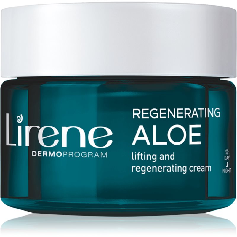 Lirene Moisture & Nourishment crema lifting de regenerare cu aloe vera si unt de shea 50 ml