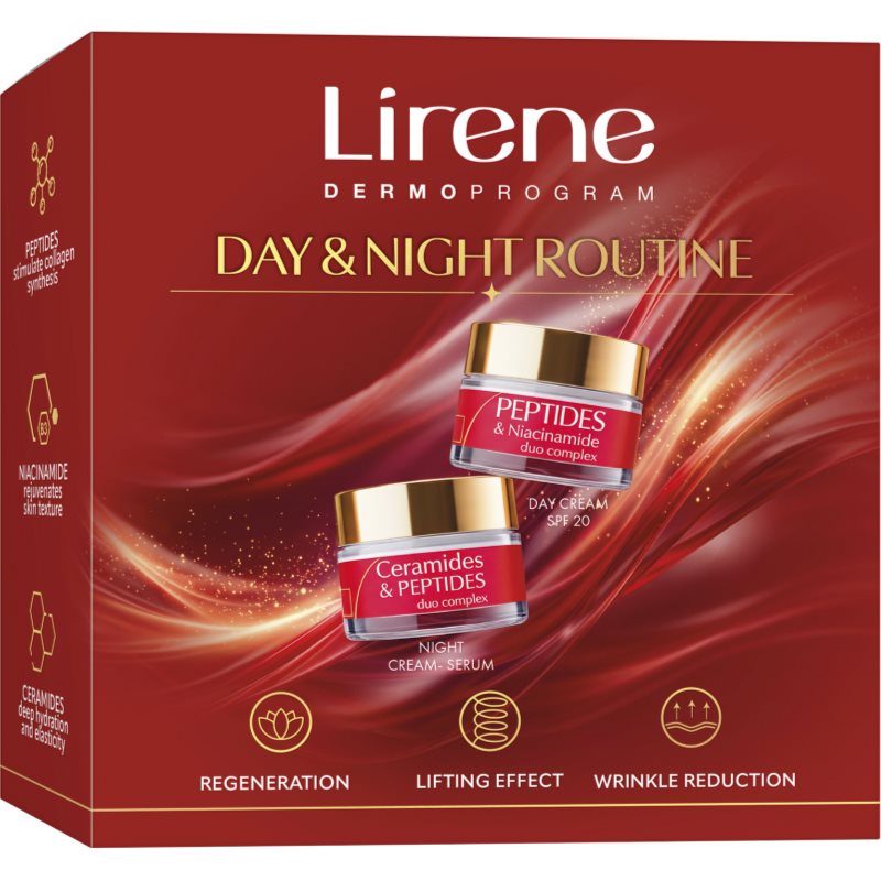 Lirene Day & Night Routine set cadou pentru ten matur