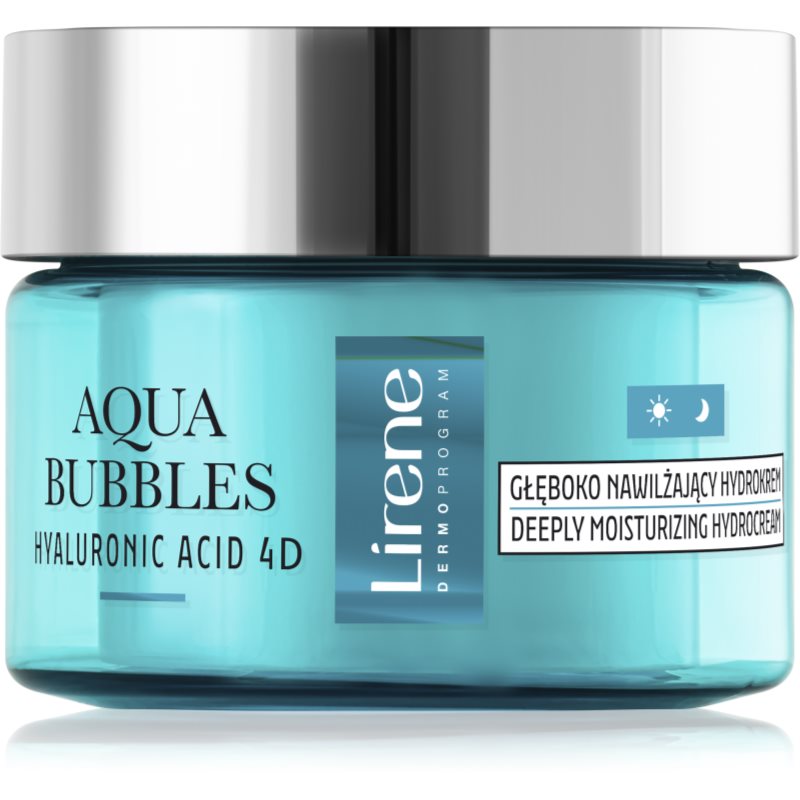 Lirene Aqua Bubbles crema puternic hidratanta ziua și noaptea 50 ml