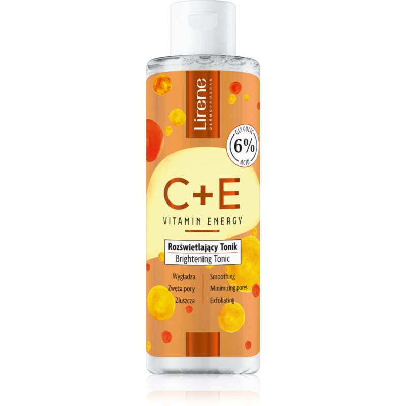 Lirene Vitamin Energy C+E solutie tonica cu efect de iluminare 200 ml