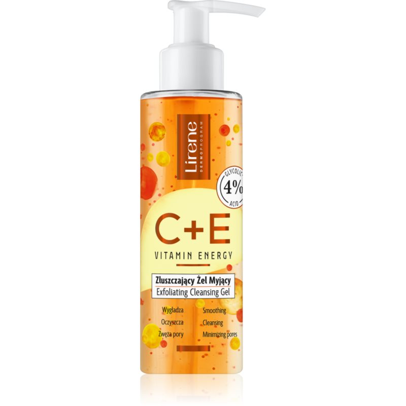 Lirene Vitamin Energy C+E gel exfoliant de curatare 150 ml Lirene Vitamin Energy C+E gel exfoliant de curatare 150 ml