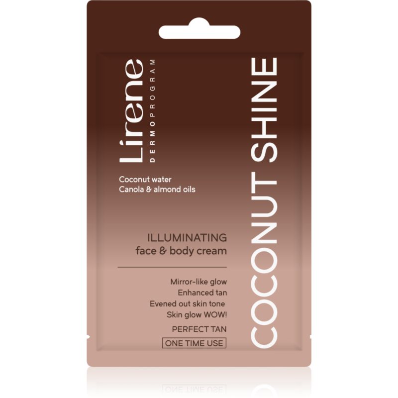 Lirene Perfect Tan crema iluminatoare pentru a scoate in evidenta bronzul 12 ml