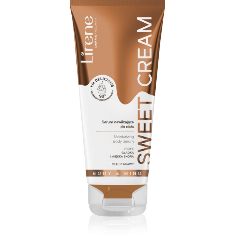 Lirene Body & Mind Sweet Cream ler pentru corp nutritie si hidratare Sweet Cream 200 ml