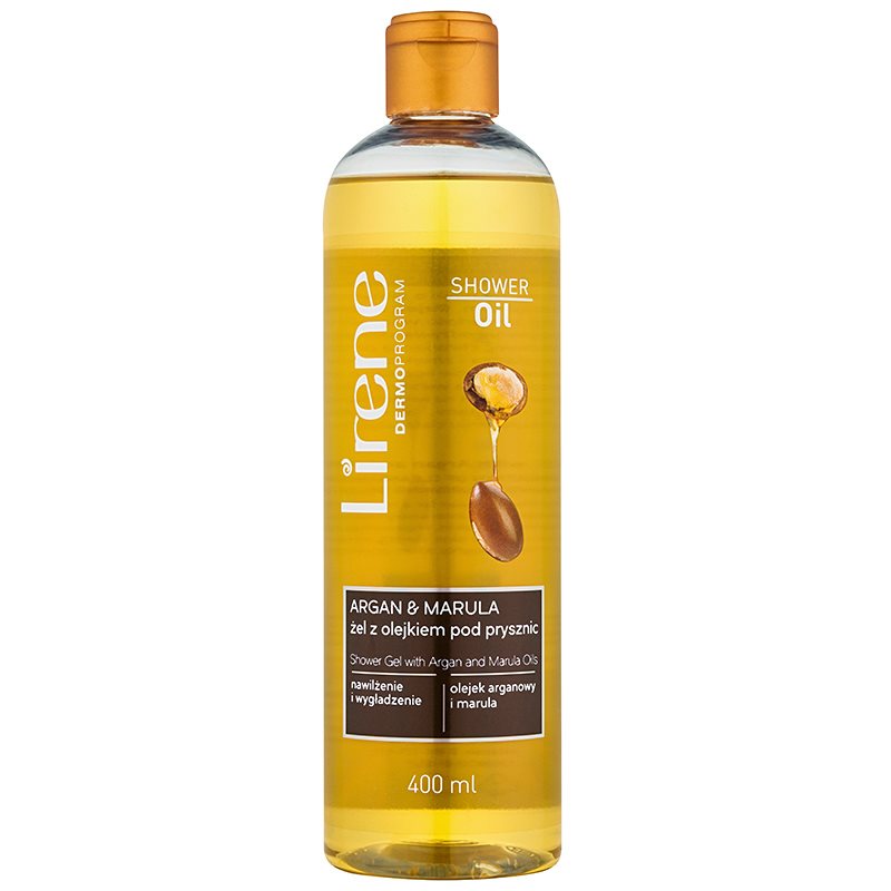 Lirene Shower Oil Argan and Marula ulei de dus cu efect de nutritiv 400 ml