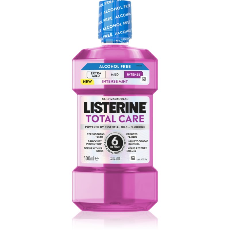 Listerine Total Care Intense apă de gură fară alcool 500 ml