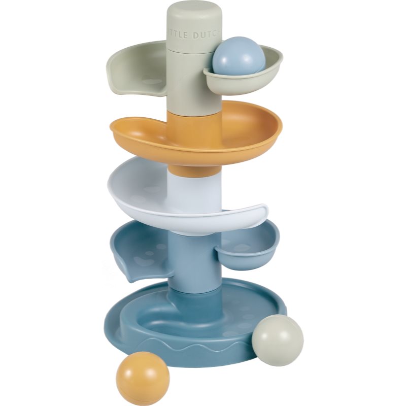 Little Dutch Spiral Tower jucărie labirint, cu circuit de bile 10 m+ Blue 1 buc Little Dutch Spiral Tower jucărie labirint, cu circuit de bile 10 m+ Blue 1 buc