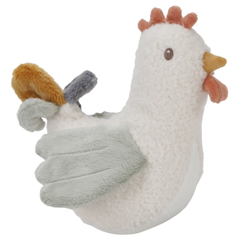 Little Dutch Little Farm Tumbler Chicken jucărie de pluș 6 m+ 1 buc