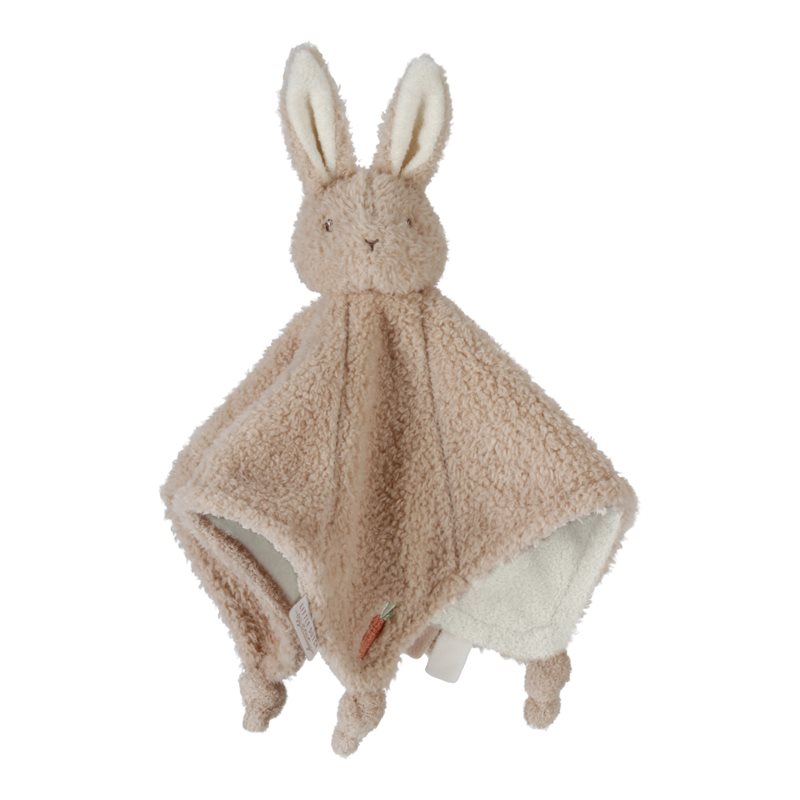 Little Dutch Baby Bunny Cuddle Cloth jucărie de adormit 27 x 27 x 12 cm 1 buc