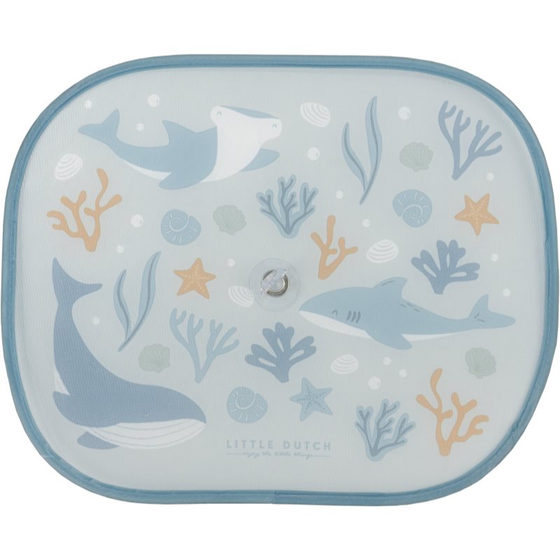 Little Dutch Ocean Dreams Car Sunshades parasolar 45 x 37 cm Blue 2 buc
