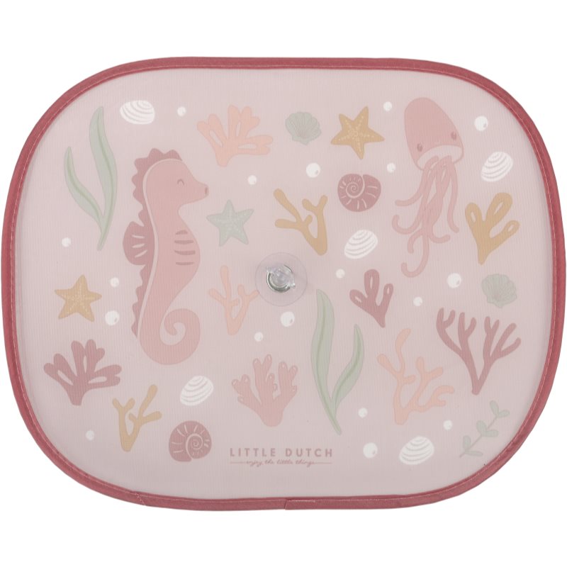 Little Dutch Ocean Dreams Car Sunshades parasolar 45 x 37 cm Pink 2 buc
