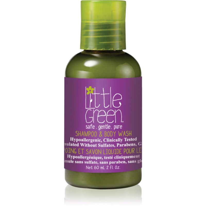 Little Green Kids gel de dus si sampon 2in1 pentru copii