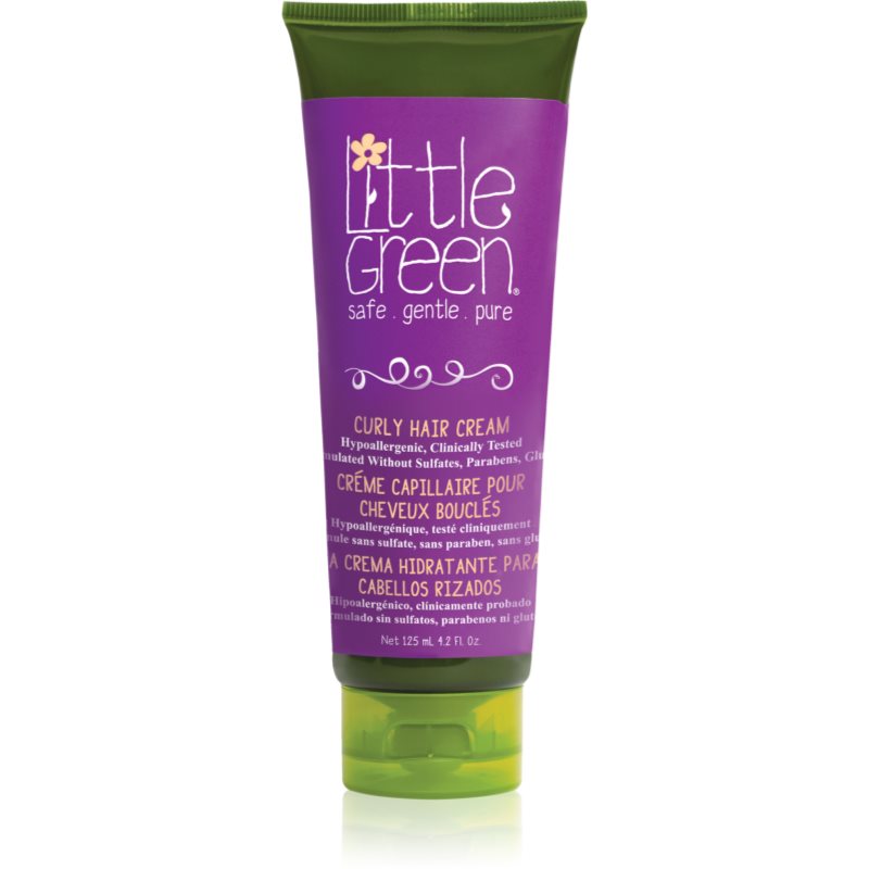 Little Green Kids cremă pentru păr creț pentru copii 125 ml