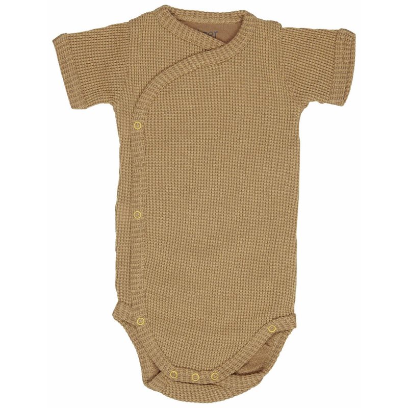 Lodger Romper Ciumbelle Size 62 body pentru copii cu mâneci scurte Honey 1 buc