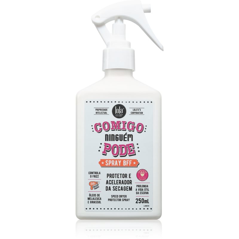 Lola Cosmetics Coming Pode spray cu protecție termică, pentru aranjarea cu placa și cu ondulatorul 250 ml