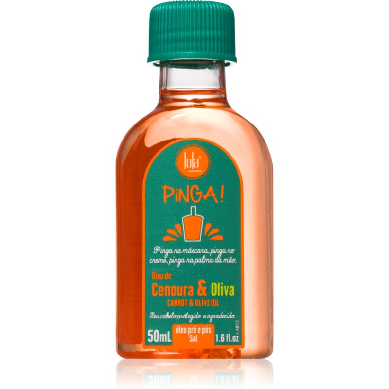 Lola Cosmetics Pinga Cenoura & Oliva Ulei nutritiv pentru păr 50 ml