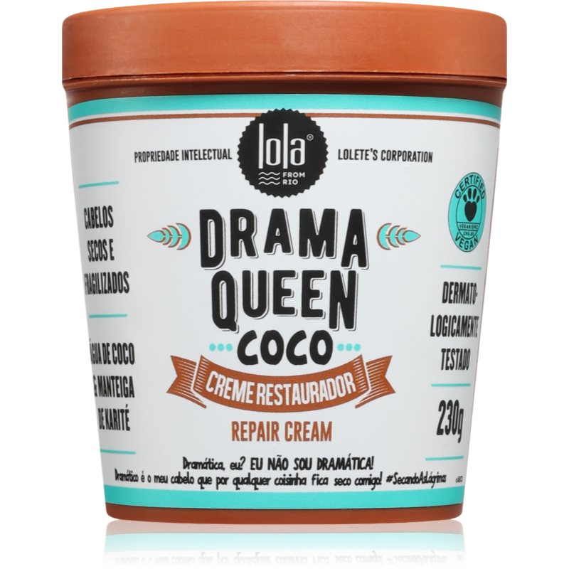Lola Cosmetics Drama Queen masca hranitoare pentru păr 230 g