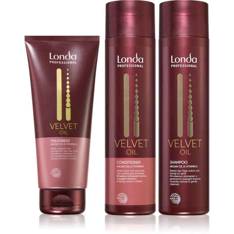 Londa Professional Velvet Oil Set set pentru par deteriorat