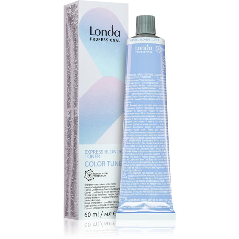 Londa Professional Color Tune toner color pentru iluminarea părului sau pentru părul cu șuvițe 19 Ash Cendre 60 ml