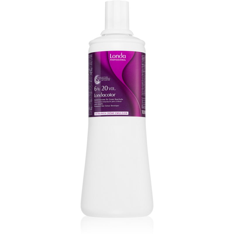 Londa Professional Permanent Color lotiune activa pentru toate tipurile de păr 6 % Vol.20 1000 ml