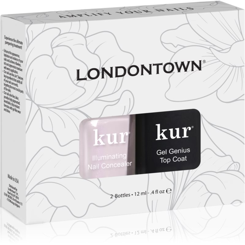 LONDONTOWN Conceal + Go Pink set de lacuri de unghii