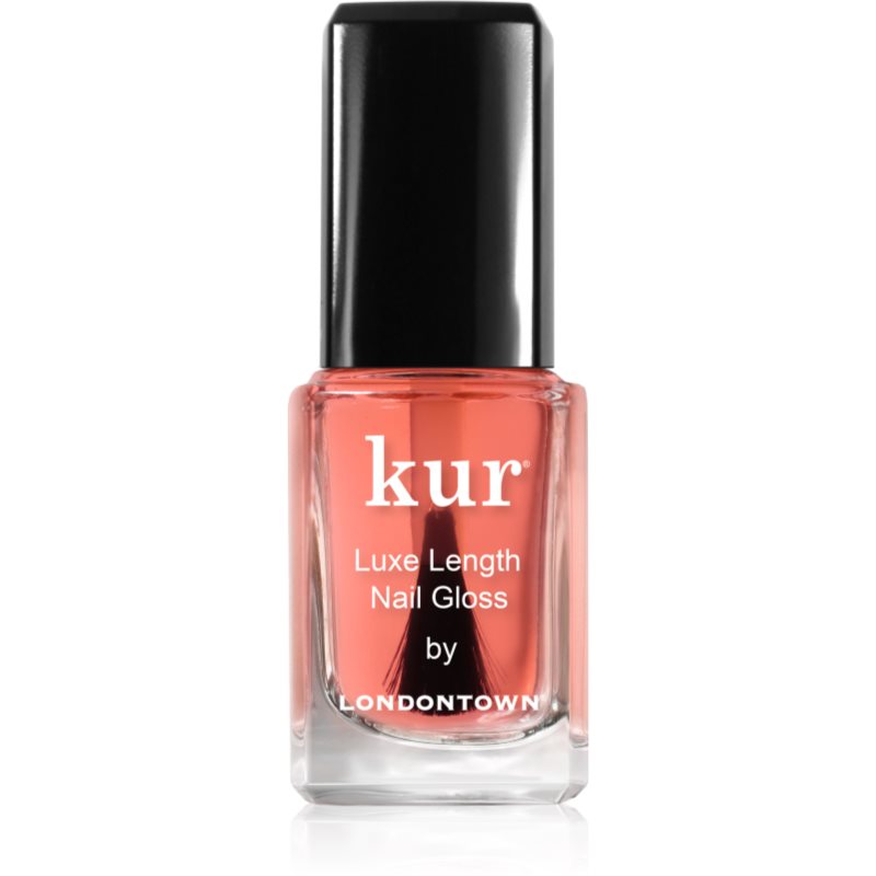 LONDONTOWN Kur Luxe Length Nail Gloss fortifiant lac de unghii pentru unghii slabe si deteriorate 12 ml