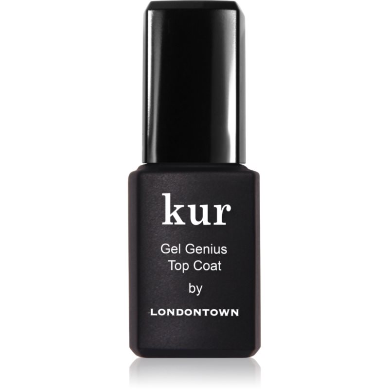 LONDONTOWN Kur Gel Genius Top Coat lac de unghii/parte sus fără utilizarea lămpii UV/LED 12 ml