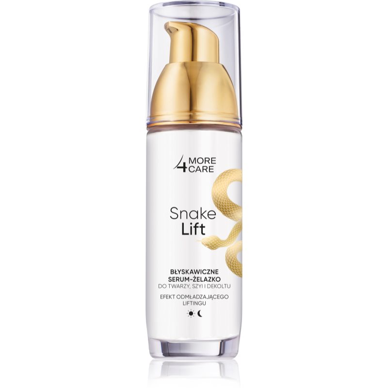 More4Care Snake Lift ser facial cu efect de lifting pentru fata, gat si piept 35 ml