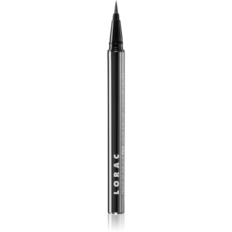 Lorac PRO Front of the Line eyeliner lichid cu trasare precisă culoare Black 0,55 ml