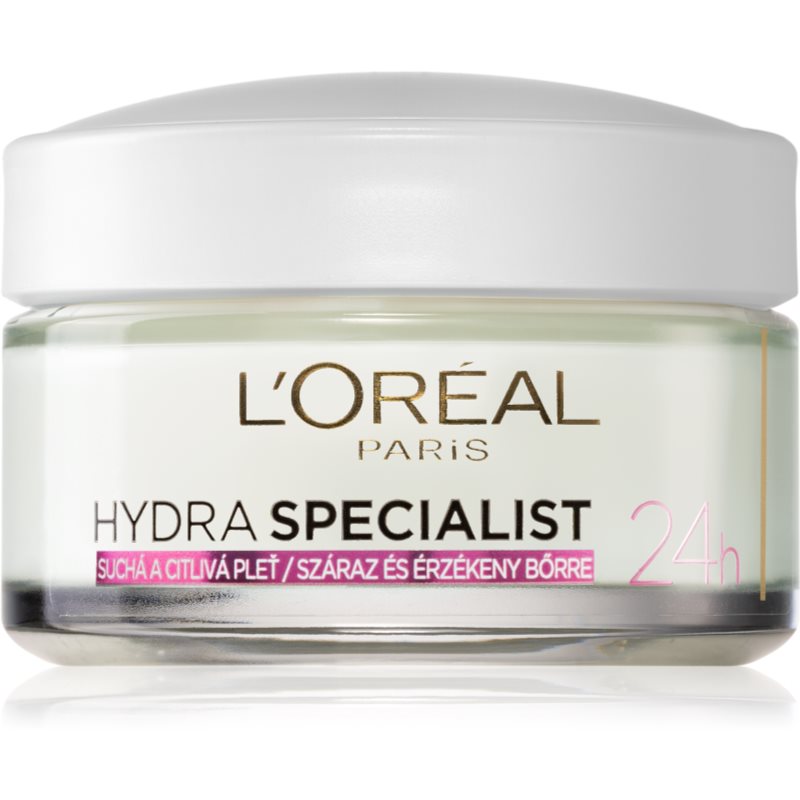 L’Oréal Paris Hydra Specialist crema de zi hidratanta pentru ten uscat și sensibil 50 ml