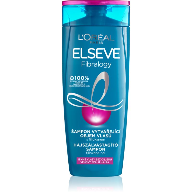 L’Oréal Paris Elseve Fibralogy șampon densitatea parului With Filloxane 400 ml