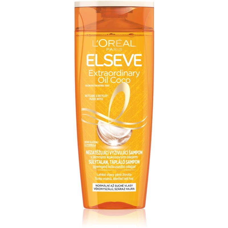 L’Oréal Paris Elseve Extraordinary Oil Coconut nourishing shampoo for normal to dry hair 250 ml