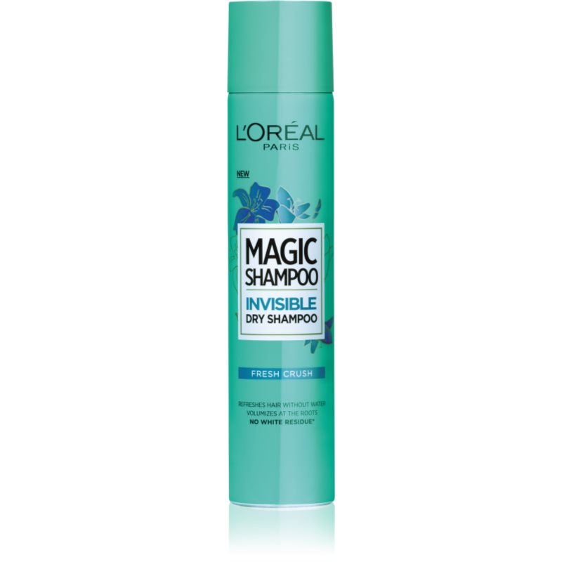 L’Oréal Paris Magic Shampoo Fresh Crush șampon uscat pentru volum, care nu lasă urme albe 200 ml