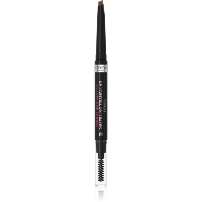 L’Oréal Paris Infaillible 24h Filling Triangular Pencil creion sprâncene precise rezistent la apa culoare Dark Blonde 1 ml