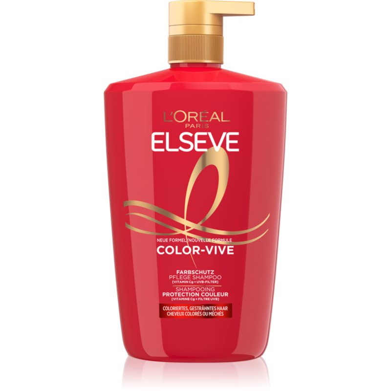 L’Oréal Paris Elseve Color-Vive șampon pentru păr vopsit 1000 ml