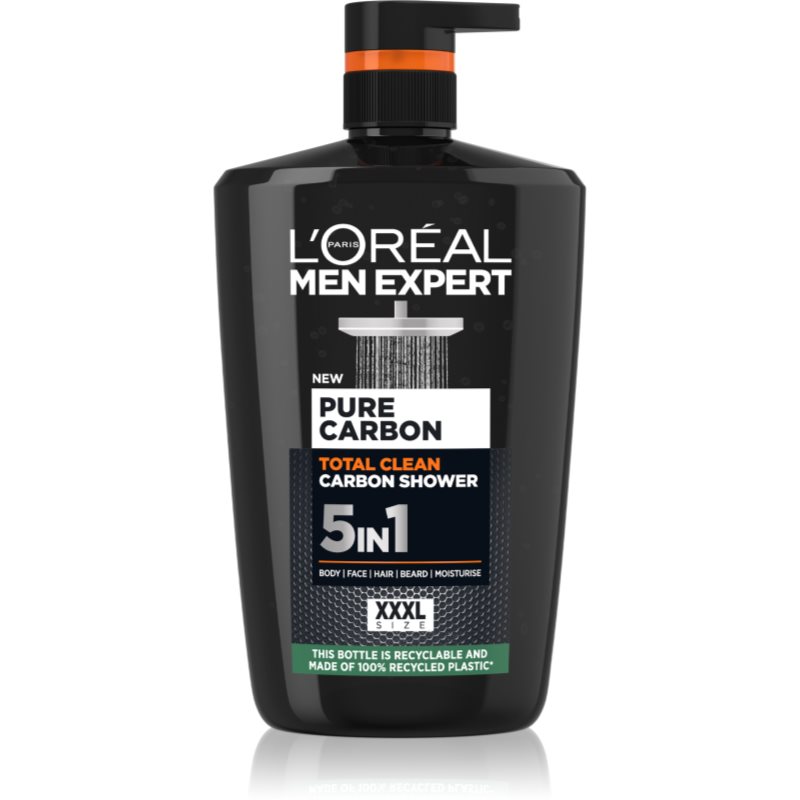 L’Oréal Paris Men Expert Pure Carbon gel de duș 5 in 1 1000 ml