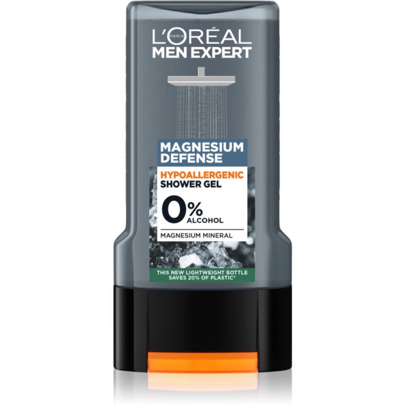 L’Oréal Paris Men Expert Magnesium Defence Gel de dus hipoalergenic. pentru barbati 300 ml