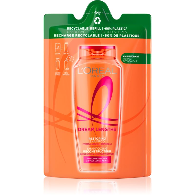 L’Oréal Paris Elseve Dream Long șampon rezervă 250 ml