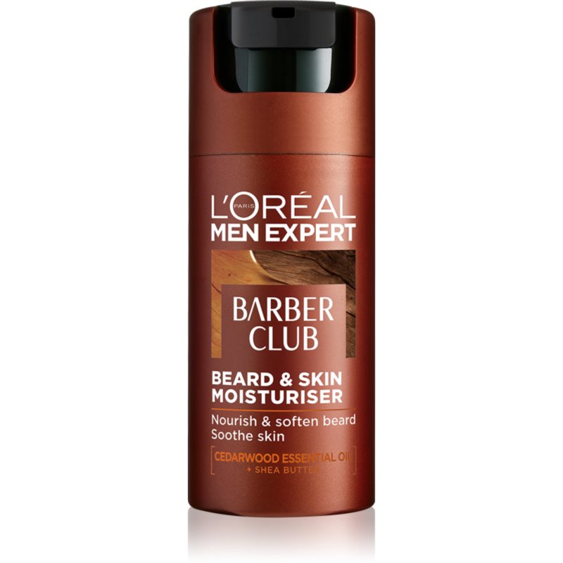 L’Oréal Paris Men Expert Barber Club cremă hidratantă pentru față și barbă pentru bărbați 100 ml