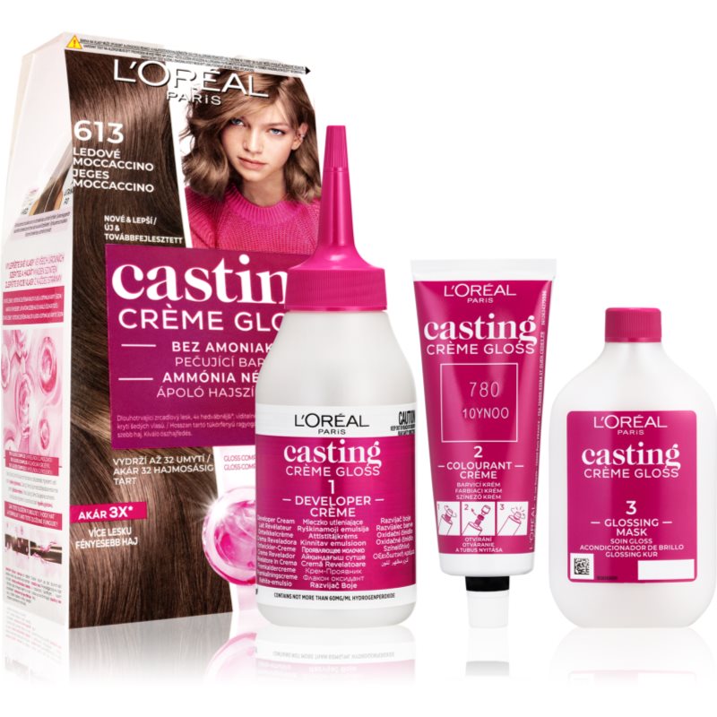 L’Oréal Paris Casting Creme Gloss culoare par culoare 613 ICED MOCCACHINO 1 buc