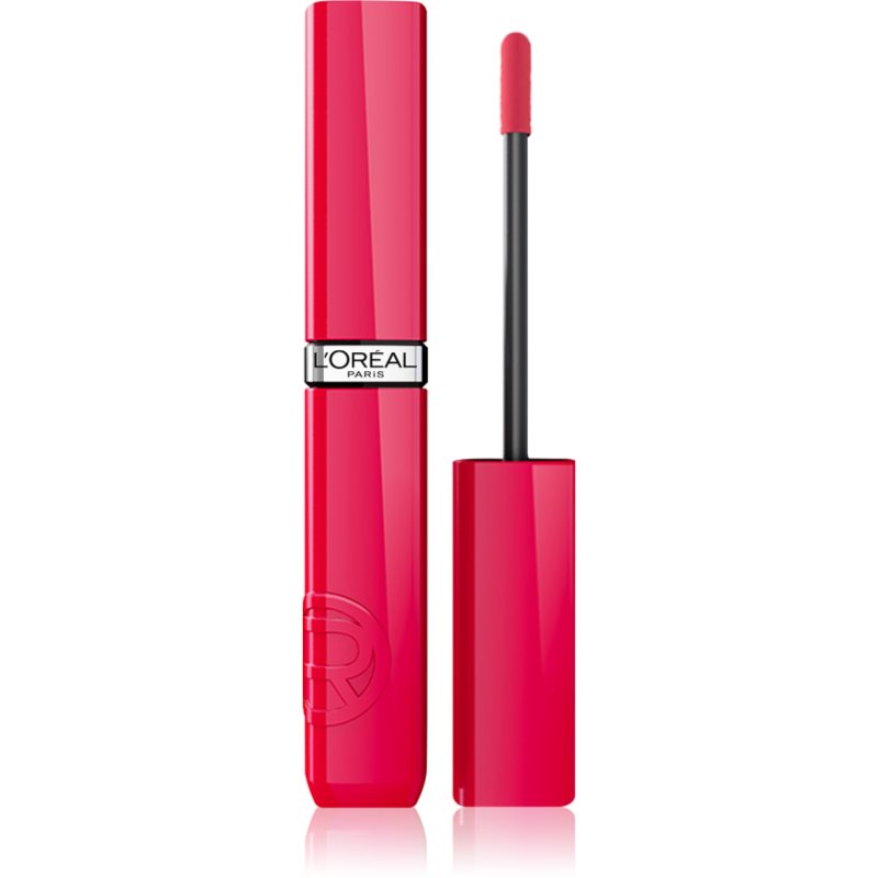 L’Oréal Paris Infaillible Ruj de buze lichid, de lunga durata ofera hidratare si stralucire culoare 250 Pink Oulala 4.3 ml