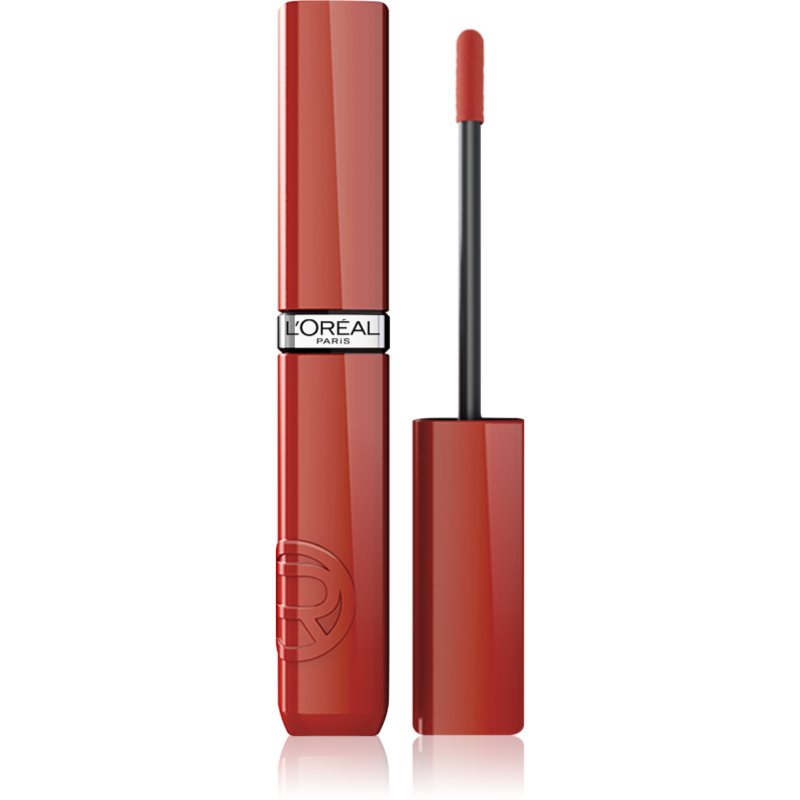 L’Oréal Paris Infaillible Ruj de buze lichid, de lunga durata ofera hidratare si stralucire culoare 510 Cafe Parisien 4.3 ml