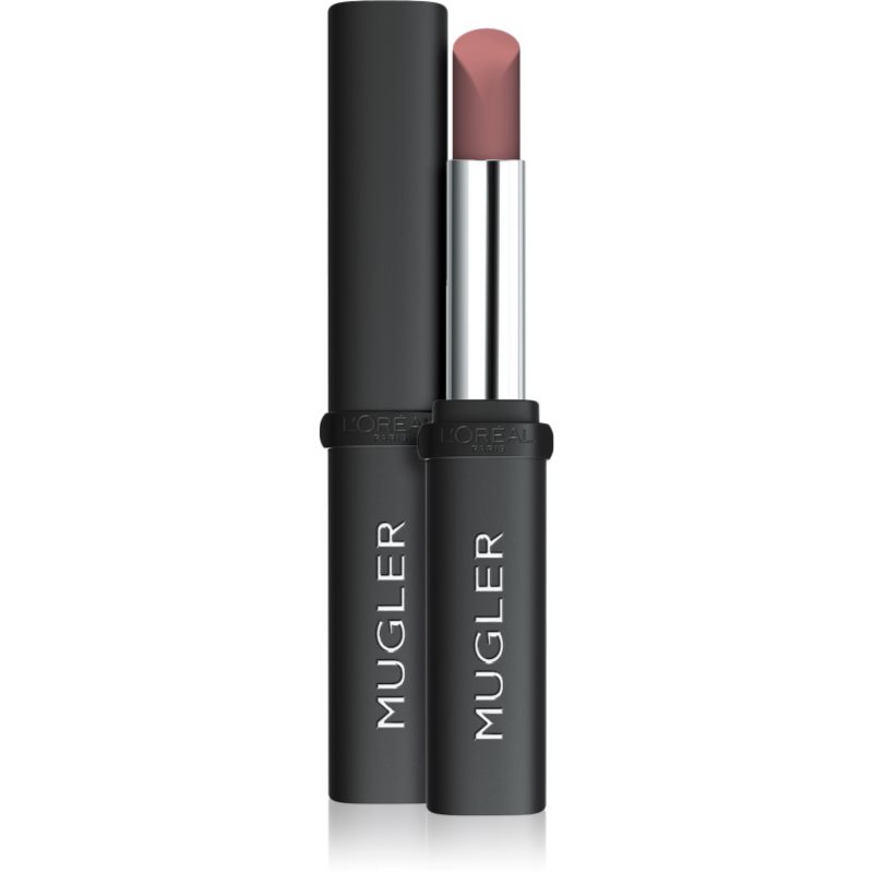L’Oréal Paris x Mugler ruj semi-mat cu efect de hidratare culoare 01 Nude 1.8 g