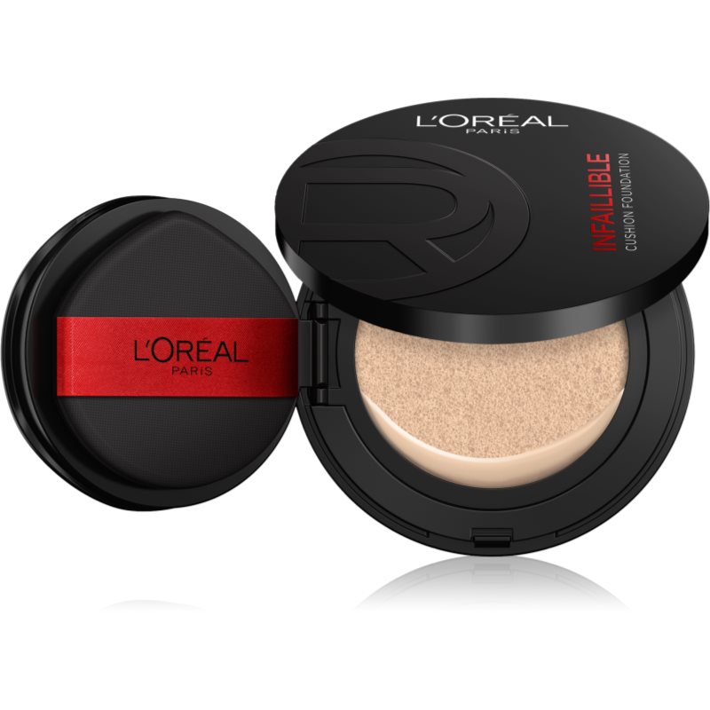 L’Oréal Paris Infaillible Cushion Foundation machiaj compact persistent culoare N100 11 g