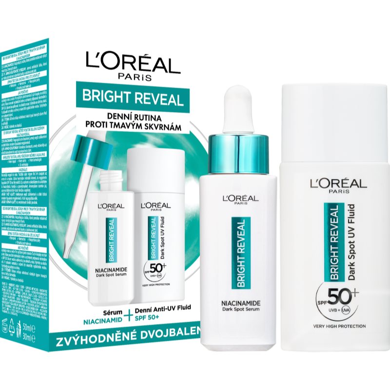 L’Oréal Paris Bright Reveal pentru balansarea zonelor cu pete pigmentare(ambalaj economic)