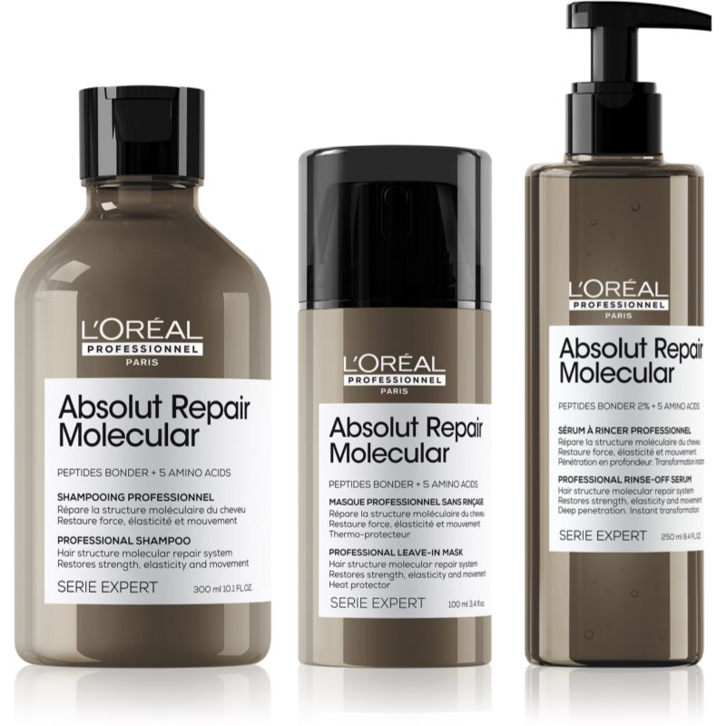 L’Oréal Professionnel Serie Expert Absolut Repair Molecular ambalaj economic pentru par deteriorat