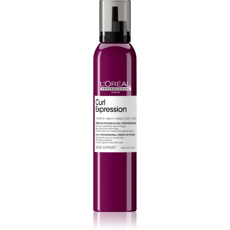 L’Oréal Professionnel Serie Expert Curl Expression spumă de coafat pentru definirea și forma coafurii pentru par ondulat si cret 250 ml