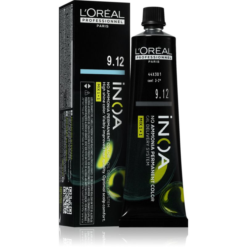 L’Oréal Professionnel Inoa Culoare permanenta pentru par fără amoniac culoare 9.12 60 ml