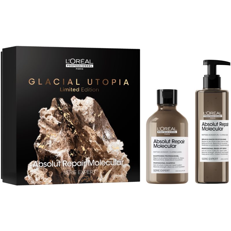 L’Oréal Professionnel Serie Expert Absolut Repair Molecular set cadou pentru par deteriorat