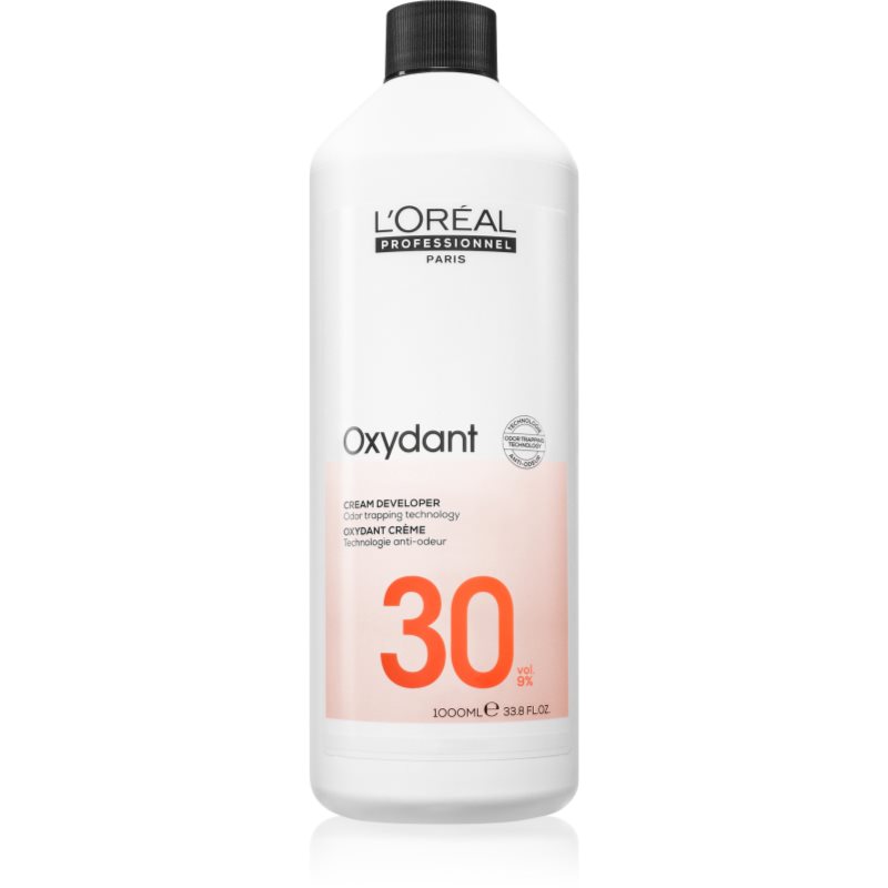 L’Oréal Professionnel Oxydant Creme lotiune activa pentru iluminarea părului sau pentru părul cu șuvițe 9 % / 30 Vol. 1000 ml