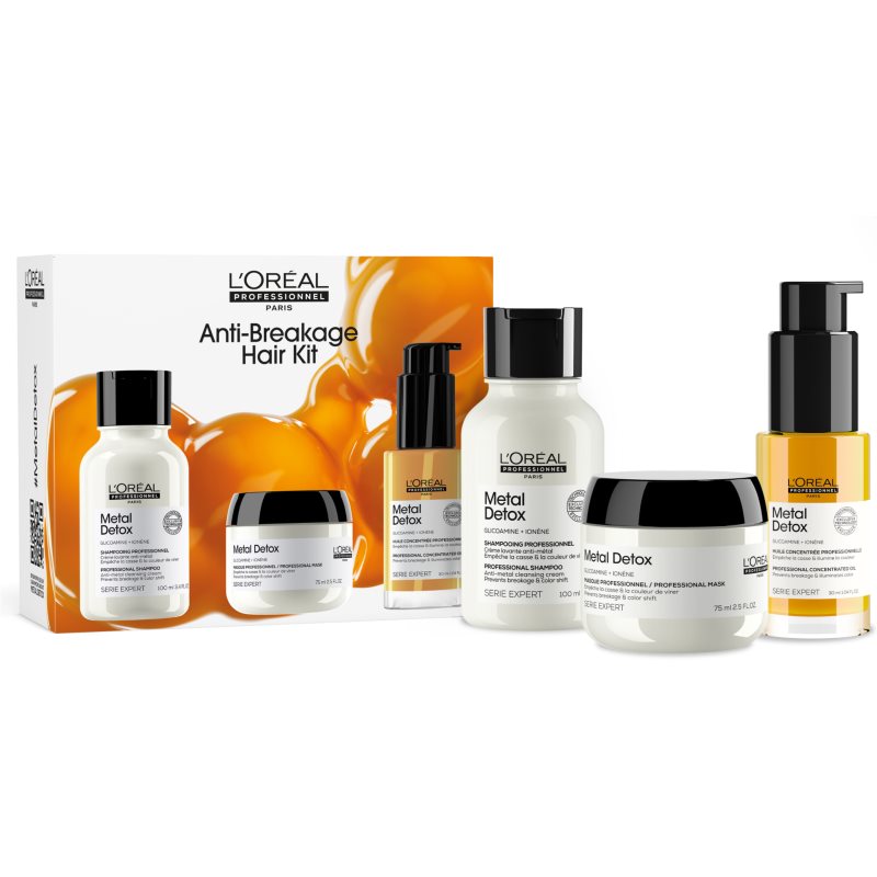 L’Oréal Professionnel Serie Expert Absolut Repair Molecular set cadou pentru par vopsit si deteriorat